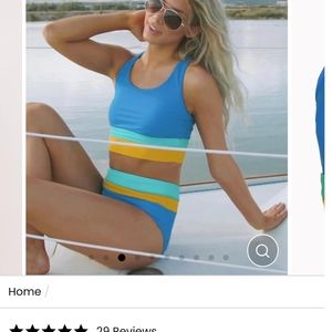 Nani Colorblock Bikini Top